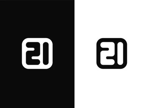 Number bullet point in square vector frame Stock Illustration