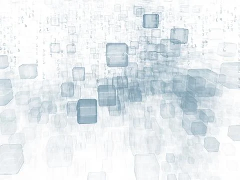 Number Cloud Stock Illustration