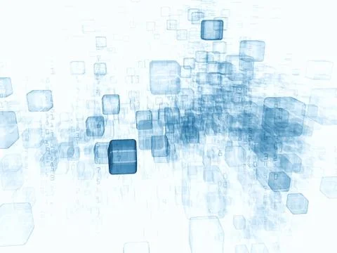 Number Cloud Stock Illustration