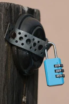 Number Combination Lock Stock Photos