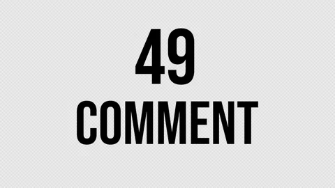 Number Comment 1 Stock Footage 338224470