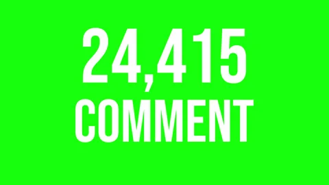 Number Comment 12 Stock Footage 338216414