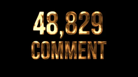 Number Comment 13 Stock Footage 338215783