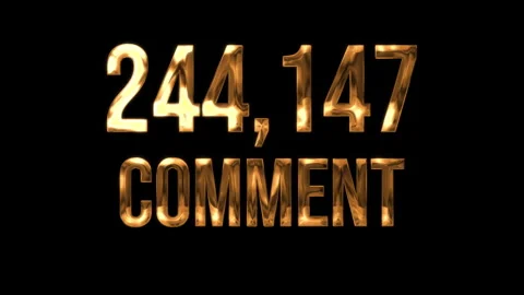 Number Comment 14 Stock Footage 338215826