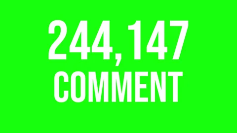 Number Comment 14 Stock Footage 338216442