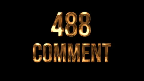 Number Comment 2 Stock Footage 338214677