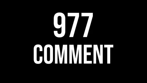 Number Comment 3 Video stock 338214162