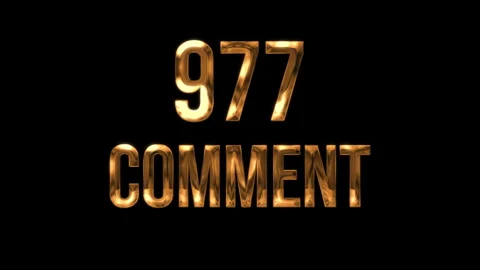 Number Comment 3 Stock Footage 338214685