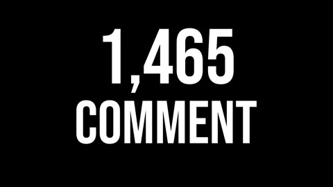 Number Comment 4 Stock-Footage 338214183