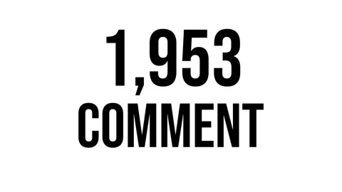 Number Comment 5 Stock Footage 338215871