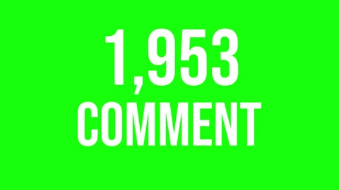 Number Comment 5 Stock Footage 338216084