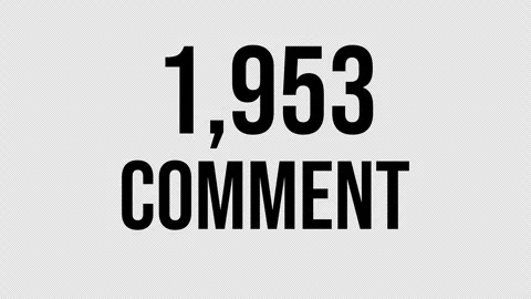 Number Comment 5 Stock Footage 338224483