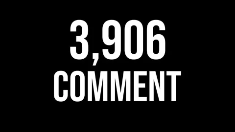 Number Comment 9 Stock-Footage 338214296