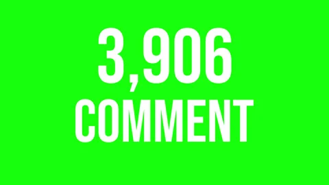Number Comment 9 Stock Footage 338216226