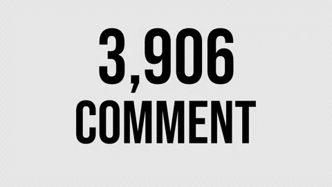 Number Comment 9 Stock Footage 338224545