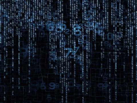 Number Composition 스톡 일러스트