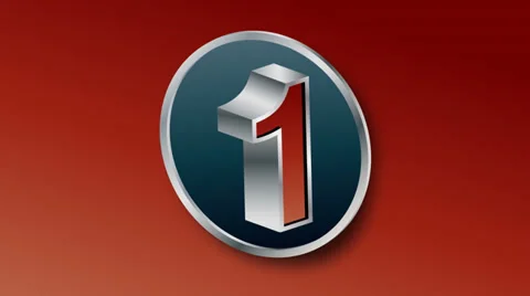 NUmber Countdown Stock Footage 37610200