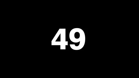 Number counter animation Stock Footage 276956921