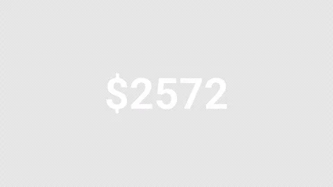 Number counter from zero dollar to five thousand dollar on a black background Stock Footage 276874922