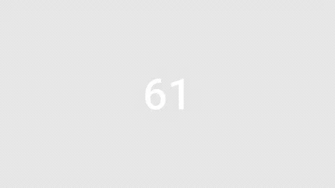 Number counter from zero to hundred on a black background with alpha channel Stock Footage 276874093