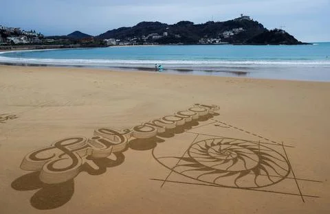 Number of covid cases decrease in the Basque Country, Es Es, Spain - 02 Feb 2021 写真素材