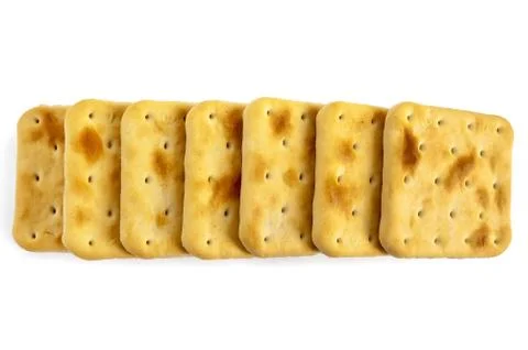A number of crackers Stock Photos