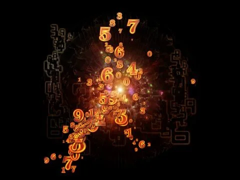 Number Door Stock Illustration