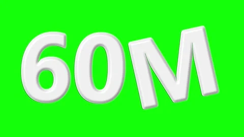 Number Dynamic Motion Graphic Overlay 動画素材 341329127