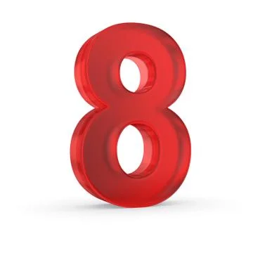 Number eight Stock Illustration