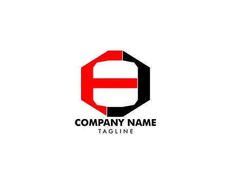 Number eight logo, Logo 8 vector template Stock Illustration