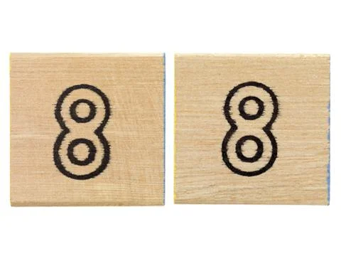 Number eight Stock Photos