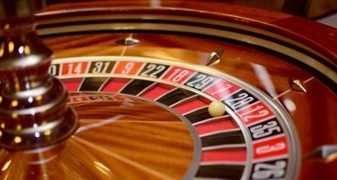 Number eight roulette Stock Photos