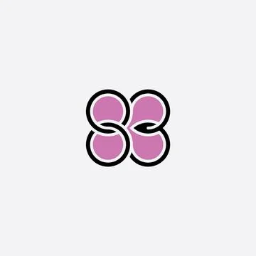 Number eighty three 83 logo icon vector 스톡 일러스트