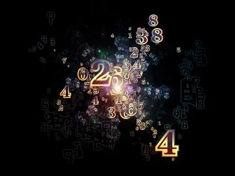 Number Elements Stock Illustration