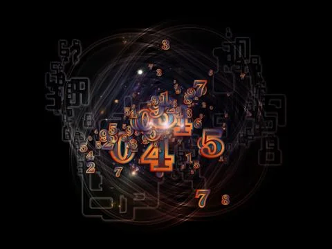 Number Elements Stock Illustration