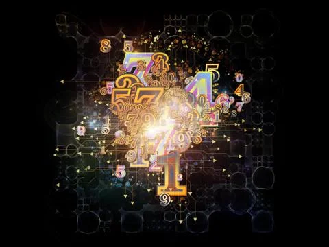 Number Elements Stock Illustration