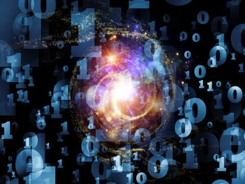 Number Energy 스톡 일러스트