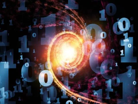 Number Energy Illustrazione stock