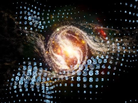 Number Energy Illustrazione stock