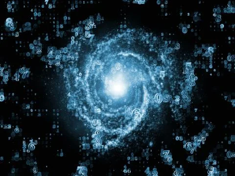Number Energy 스톡 일러스트
