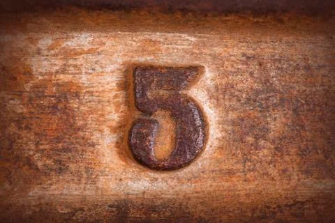 Number five background Foto stock