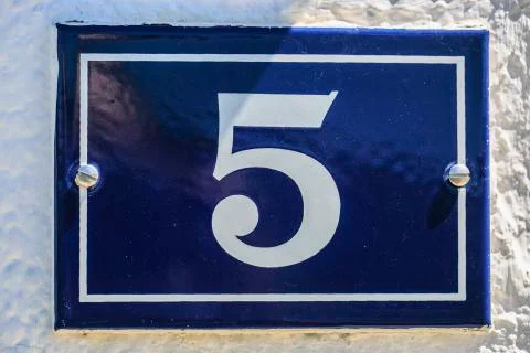 Number five Stock Photos