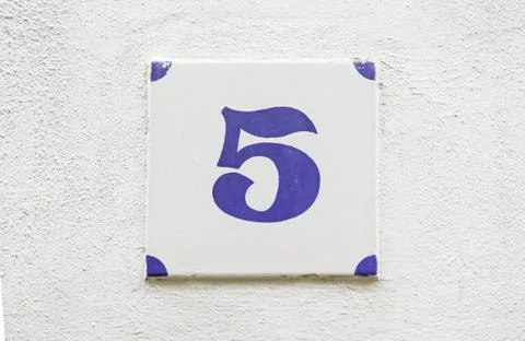 Number five Stock Photos