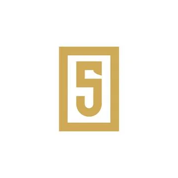 Number five symbol vector illustration for t-shirt print design, graphic, Illustrazione stock