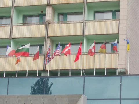 A number of flags Stock Photos
