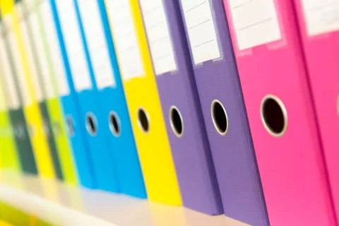 Number of folders Stock Photos