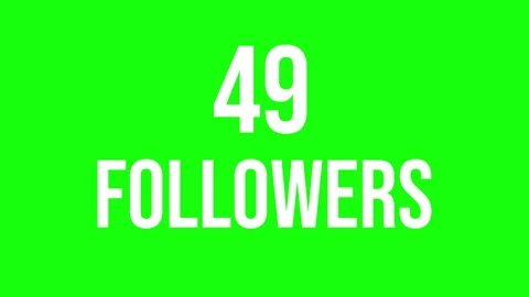 Number Followers 1 Stock Footage 340633562
