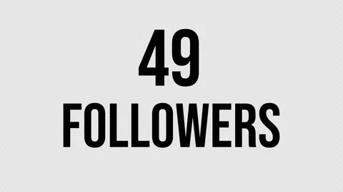 Number Followers 1 Stock Footage 340634652