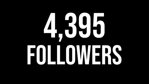 Number Followers 10 Stock Footage 340626774