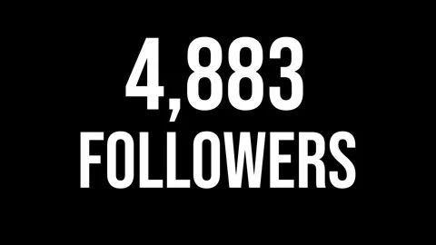 Number Followers 11 Stock Footage 340626919